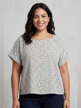 MELLODAY Zip Back Cuff Sleeve Top